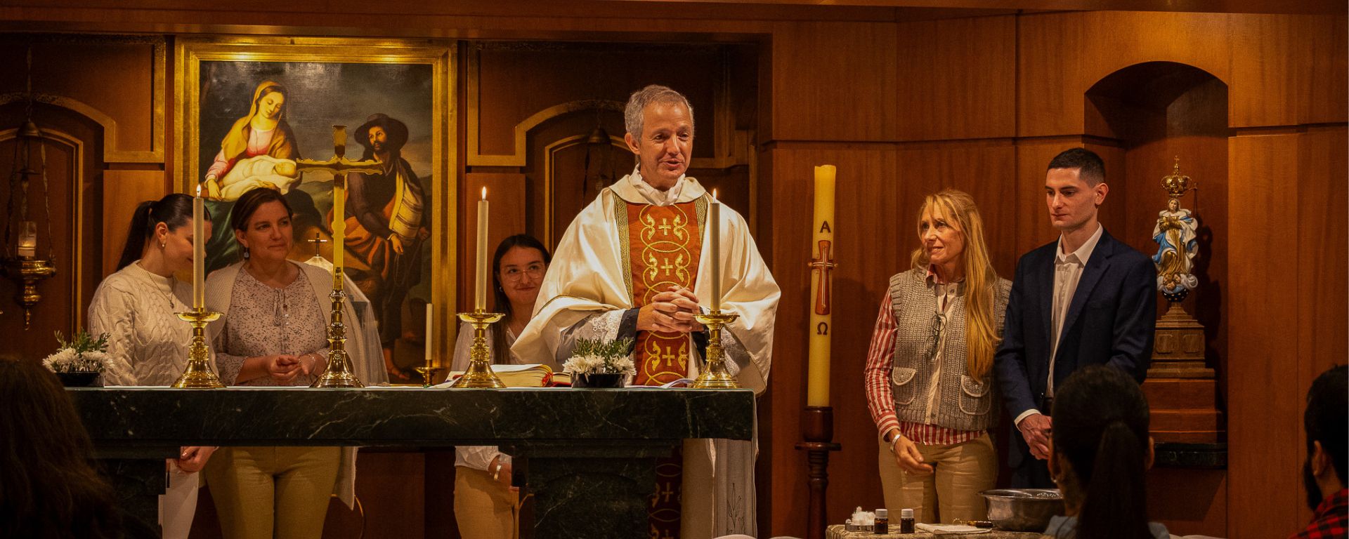 Capellanía celebró tres bautismos Capellanía celebró tres bautismos