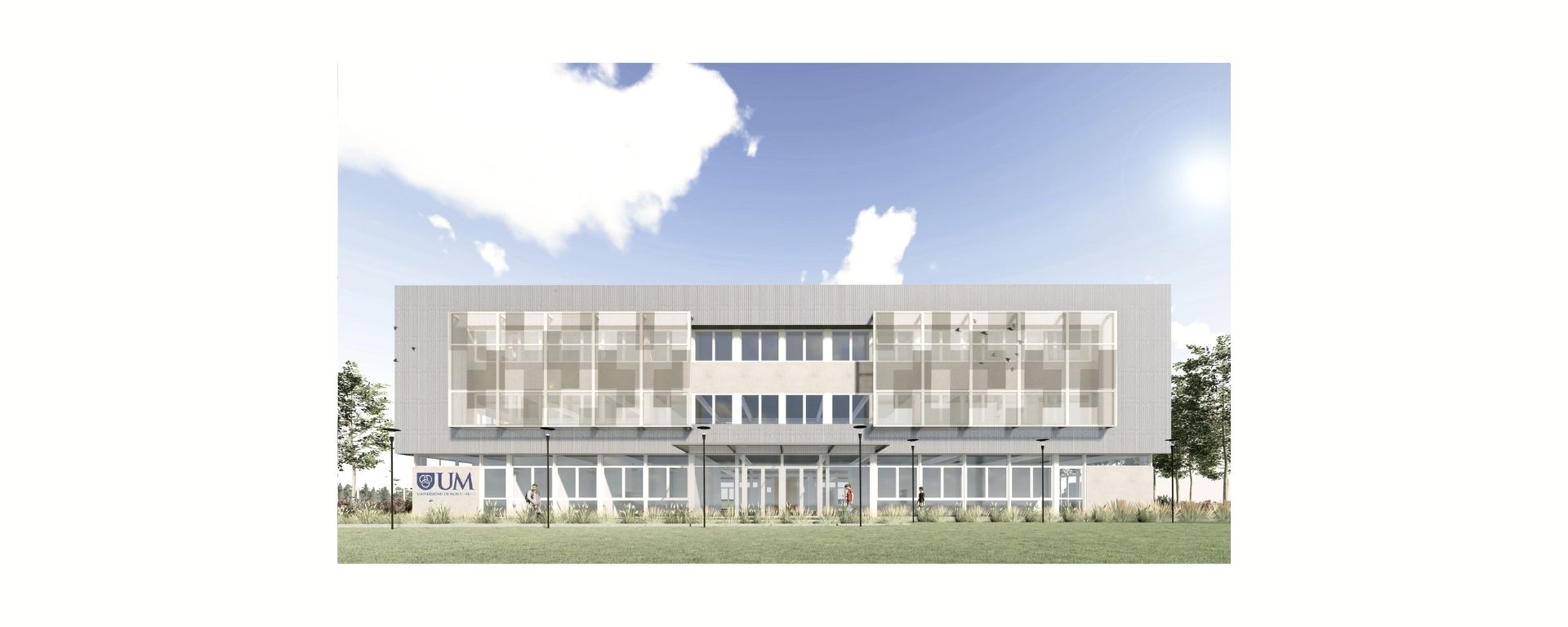 Render 2 del posible edificio para 2022 en el LATU