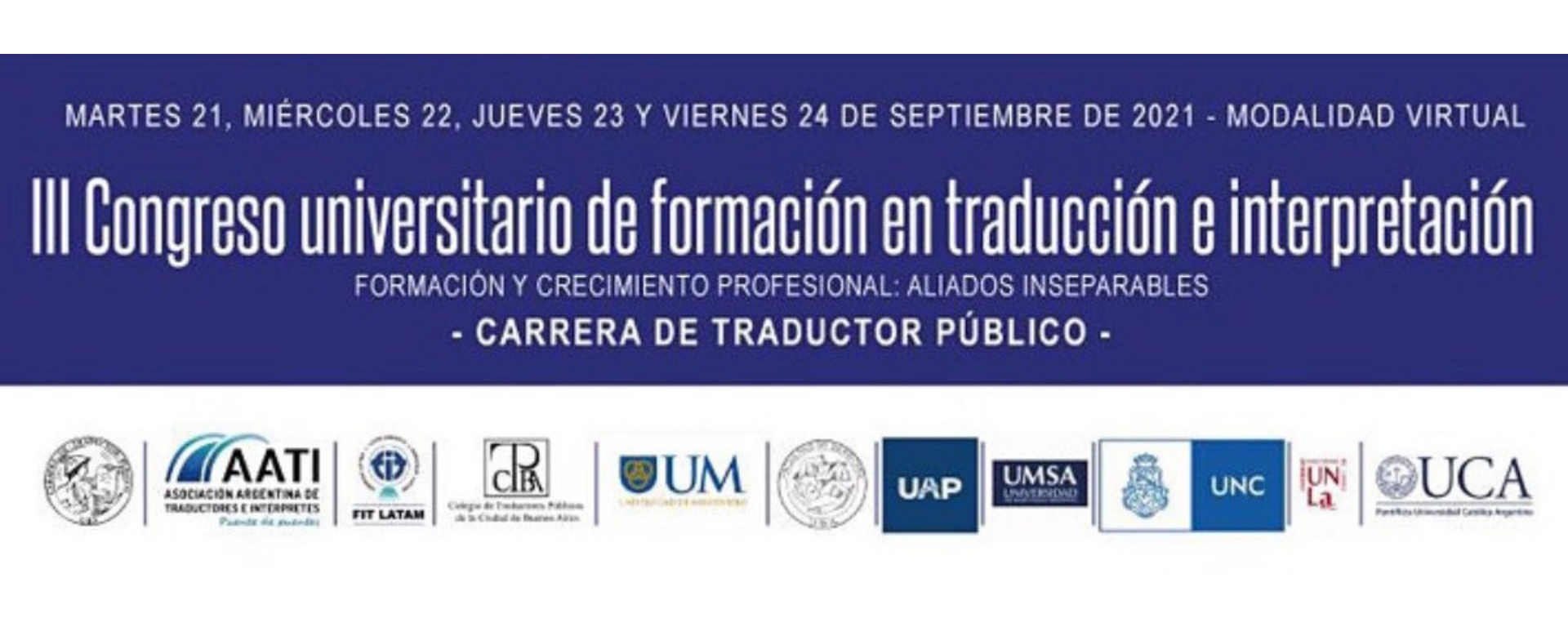 UM presente en el III Congreso Universitario de Formación en Traducción e Interpretación 