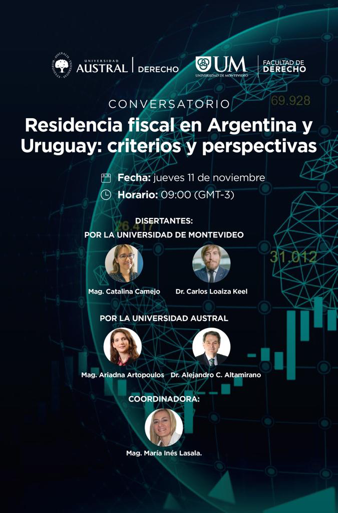 Conversatorio: Residencia Fiscal en Argentina y Uruguay