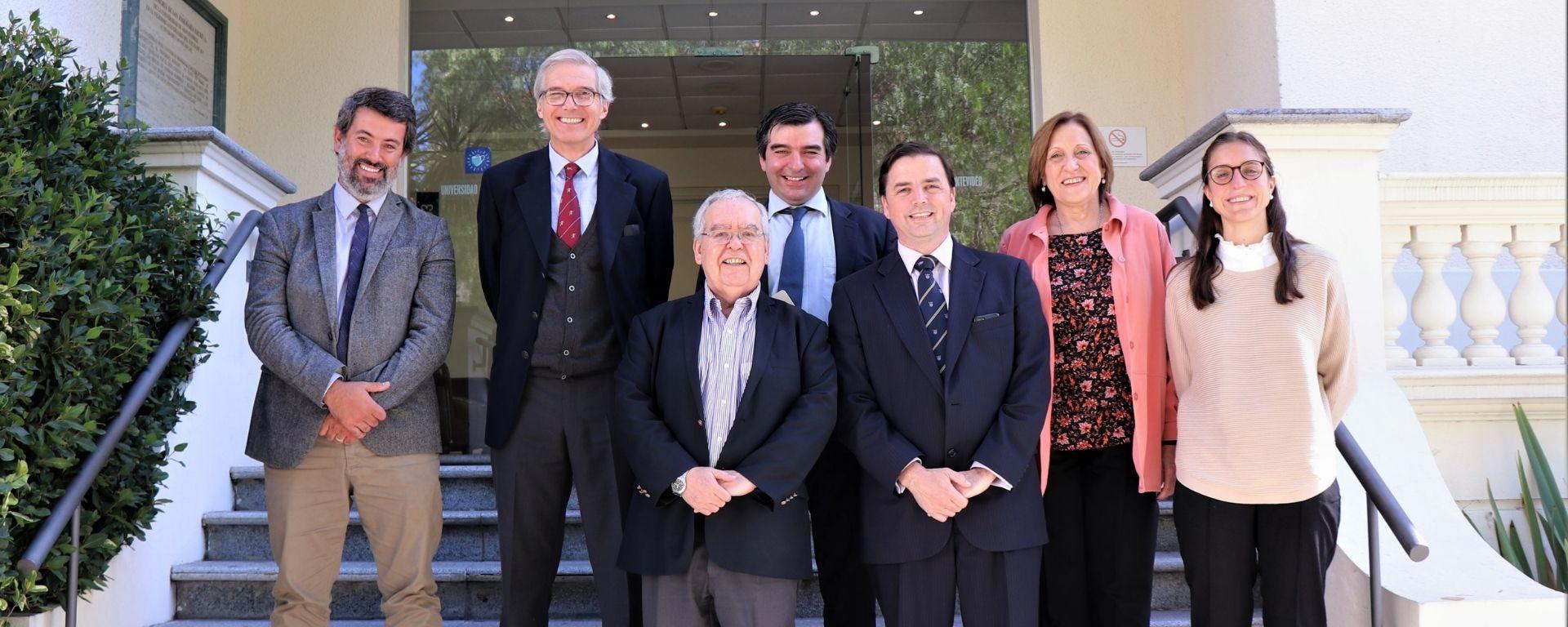 foto de portada, La UM firmó convenio con Fundación Sophia. Autoridades de UM y F. Sophia. foto de portada, La UM firmó convenio con Fundación Sophia