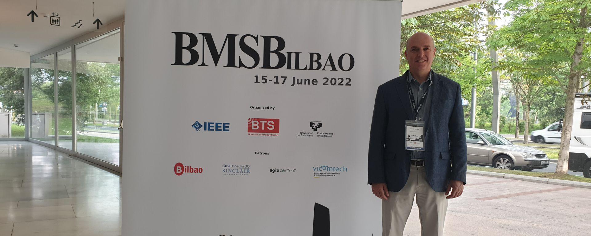 Sotelo realiza presentación de Paper en IEEE BMSB