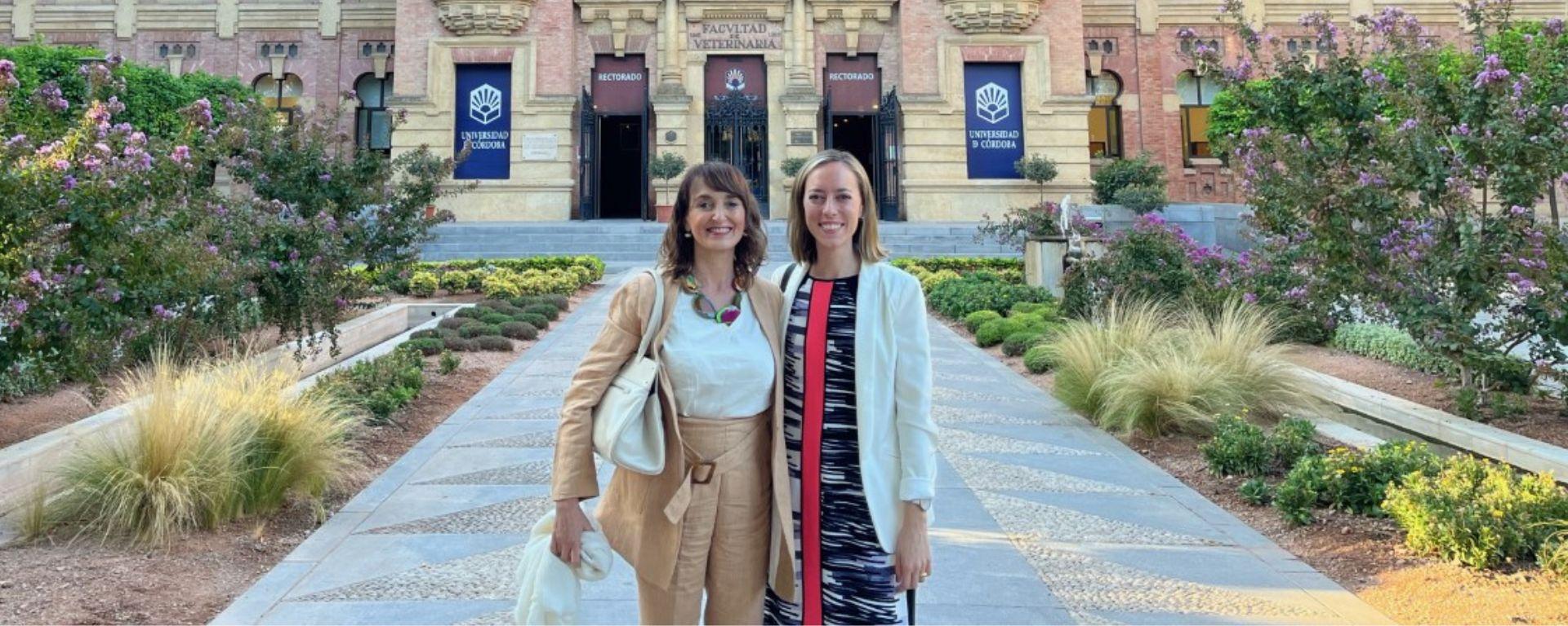 Carmen Asiaín and Sofía Maruri lectured at a religious freedom conference in Spain 