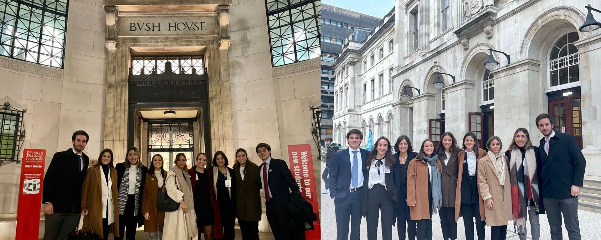 Equipo de FDER-UM viajó a Londres para participar de la Foreign Direct Investment Moot