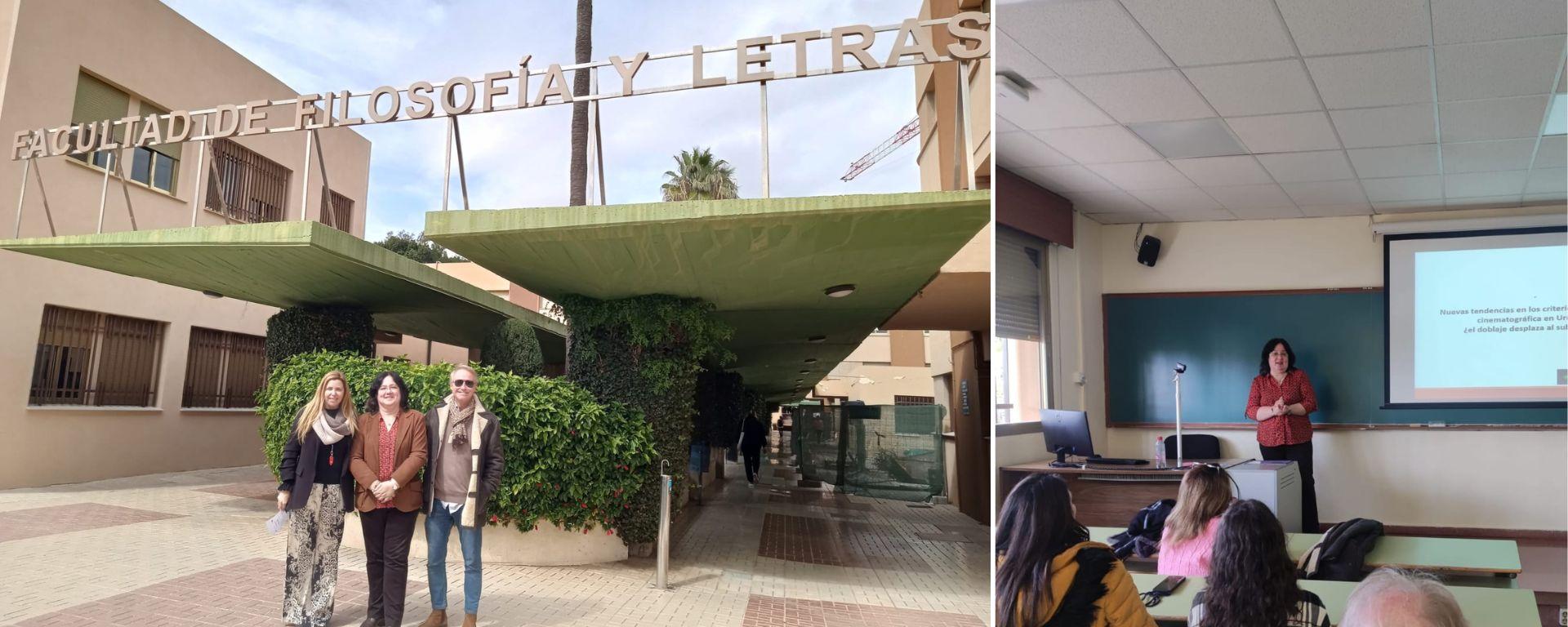 Docente UM viajó a la Universidad de Málaga con el programa Erasmus+ Docente UM viajó a la Universidad de Málaga con el programa Erasmus+