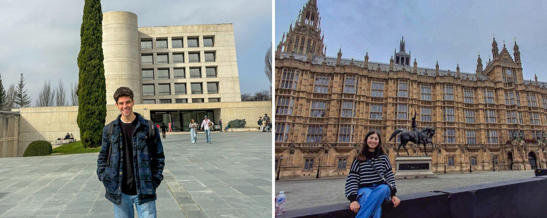 Lucy y Martín: Dos experiencias de intercambio con sello UM Lucy y Martín: Dos experiencias de intercambio con sello UM