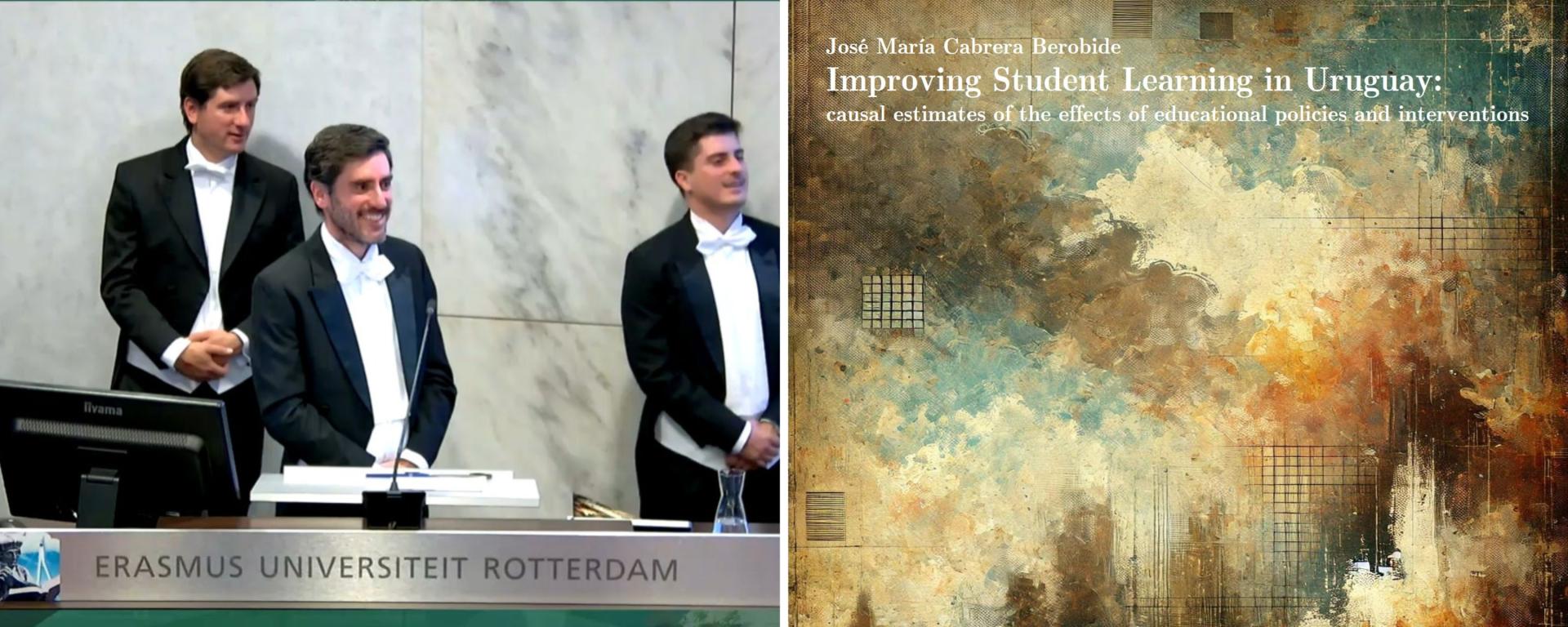 José María Cabrera se doctoró en Economía José María Cabrera se doctoró en Economía