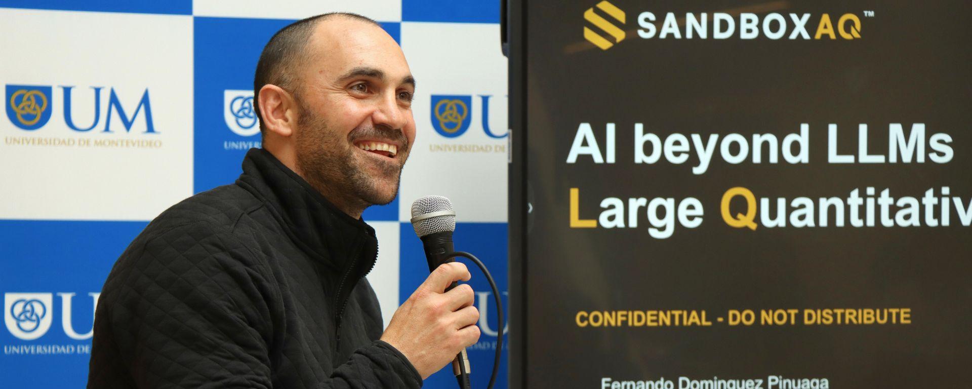 El vicepresidente de SandoxAQ compartió su visión sobre innovación y tecnología cuántica en la Universidad de Montevideo El vicepresidente de SandoxAQ compartió su visión sobre innovación y tecnología cuántica en la Universidad de Montevideo