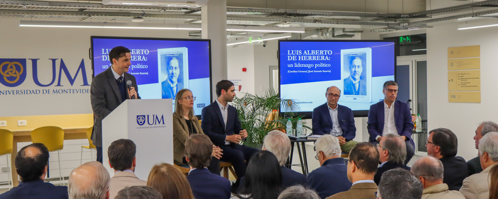 Presentación del libro Luis Alberto de Herrera: un liderazgo político Presentación del libro Luis Alberto de Herrera: un liderazgo político